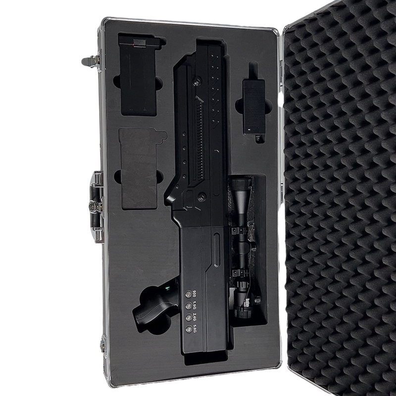  多宝镇手持便携式枪型低空防御反制四通道B型