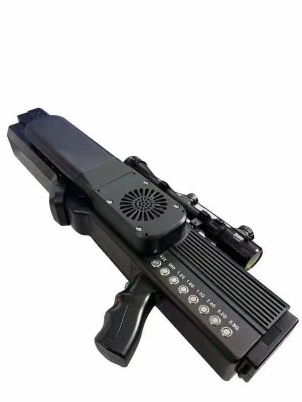  多宝镇手持便携式枪型低空防御反制八通道